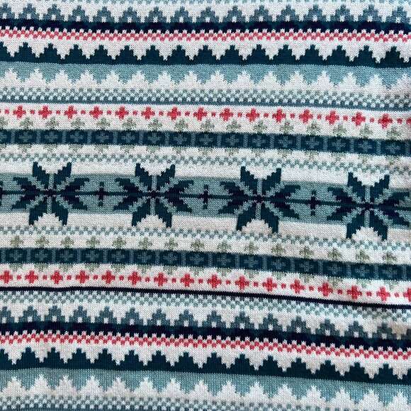 TALBOTS - Fair Isle Mockneck Pullover -- NEW with Tag - Picture 3 of 12